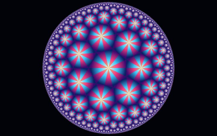 Hyperbolic tiling